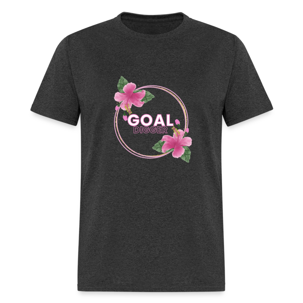 "Lily Ring Goal Digger" Unisex T-Shirt - heather black