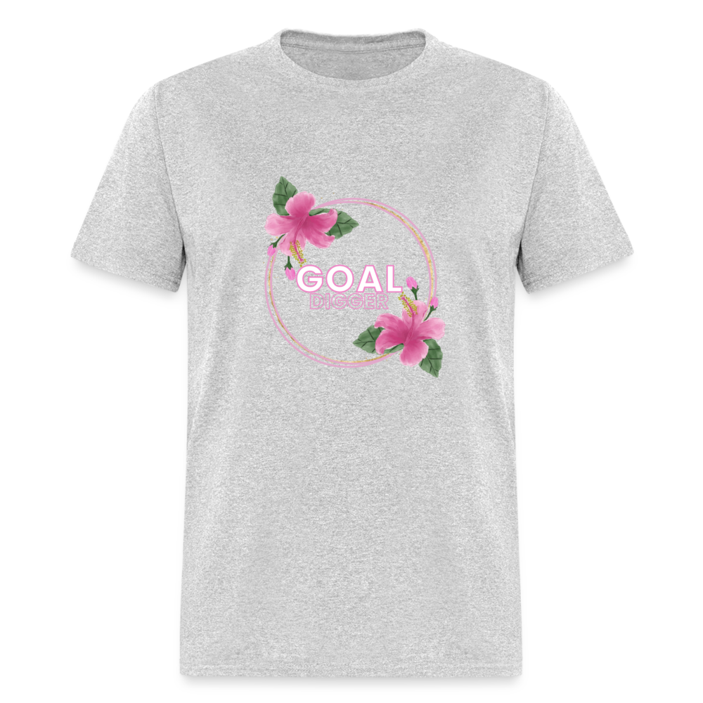 "Lily Ring Goal Digger" Unisex T-Shirt - heather gray