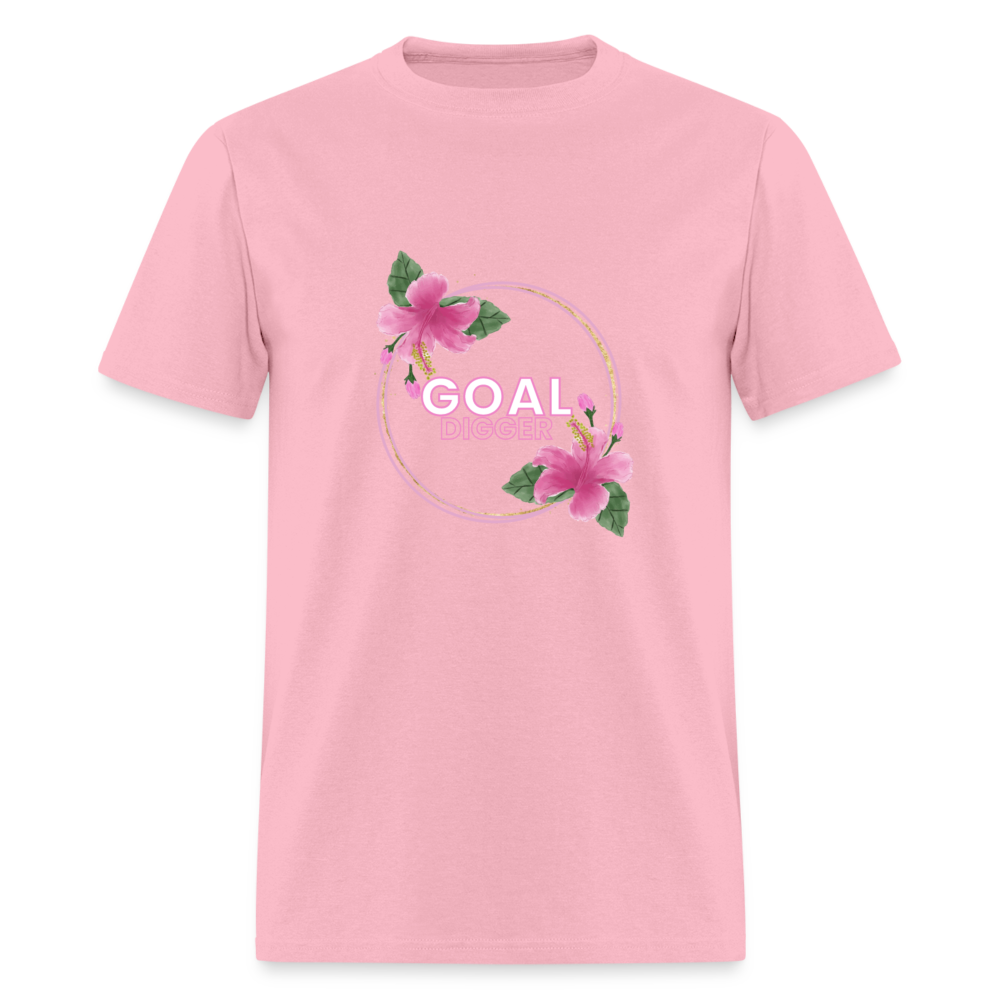 "Lily Ring Goal Digger" Unisex T-Shirt - pink