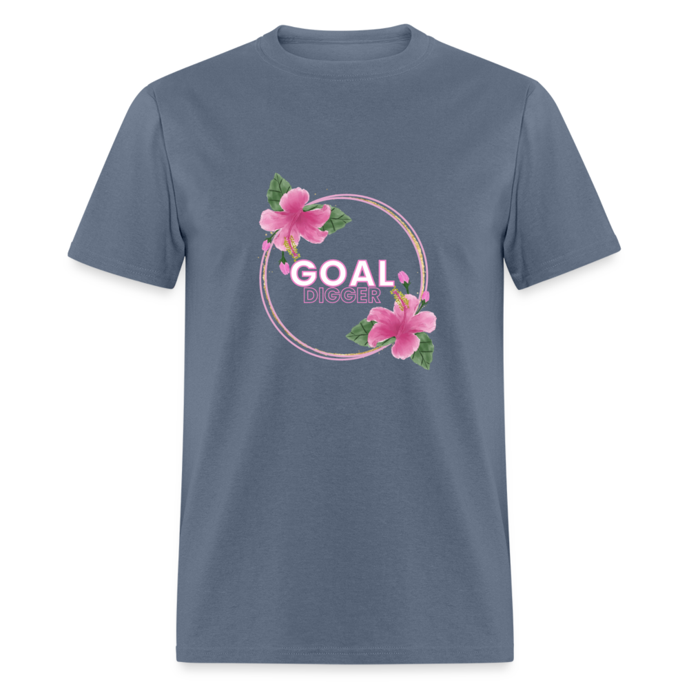 "Lily Ring Goal Digger" Unisex T-Shirt - denim