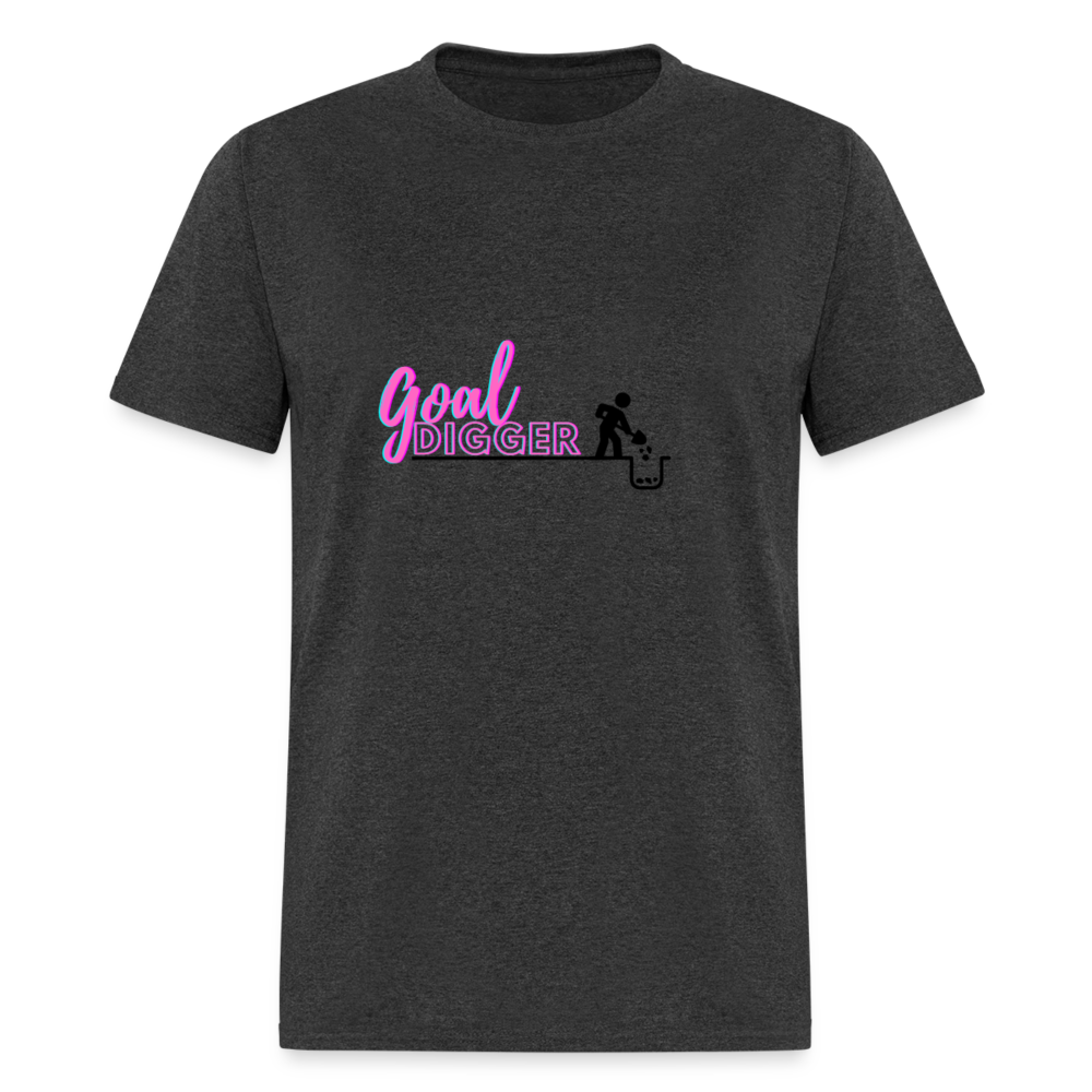 "Goal Digger" Unisex T-Shirt - heather black