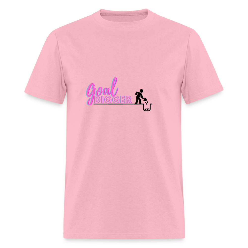 "Goal Digger" Unisex T-Shirt - pink